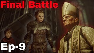 Amicia amp Hugo fought their final battle with Vitalis  A Plague Tale Innocence  Ep9 [upl. by Ahsas203]