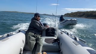 Fully inflatable boat seat for a small rib or sib on the water review Honwave t40 t35 [upl. by Dorene]