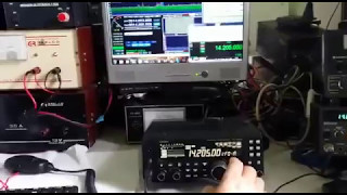 panadapter yaesu FT450D [upl. by Alle]