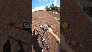 Don’t tell the school😳 short scooter skate shorts insane viral scoot [upl. by Ainna679]