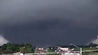 Large Violent Wedge Tornado EF4 ElkhornBennington Nebraska 42624 [upl. by Opaline]