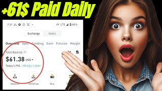 Daily 6138USDT earning on Binance without investment  Make money online  free usdt earn freeusdt [upl. by Nebeur]