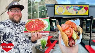 Chicago 2024  BEST Chicago Pizza amp The Wieners Circle  Chicago Food Tour  What To Do in Chicago [upl. by Weibel]