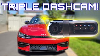 Viofo T130 Triple Dashcam for my Kia EV6 [upl. by Pomfret]