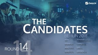 Round 14  2018 FIDE Berlin Candidates  Live Commentary [upl. by Marabel138]