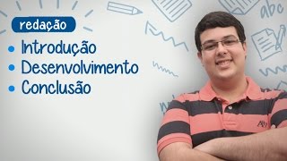 Introdução Desenvolvimento e Conclusão  Plantão de Dúvidas  Descomplica [upl. by Aihtnamas]