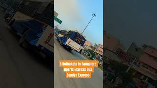 B Kothakota to Bangalore Apsrtc Express Bus [upl. by Kreindler414]