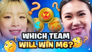 Fnatic ONIC PH or SRG  Unfiltered M6 Predictions [upl. by Satterlee483]