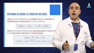 Obtaining and isolation of boron URJCx [upl. by Erdman]