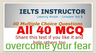 Extremely difficult IELTS Listening practice test  40 MCQ [upl. by Den255]