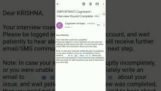 Cognizant Offer LetterMail Journey from applying to Offer Letter  GenC  Programmer trainee👆👆 [upl. by Anneirda]