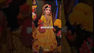 Tujhse Preet Lagi Hai Radhe🙏❣️🙏 ll Full Lyrics Video ll Radha Rani Status Video ll trending shorts [upl. by Arihas]