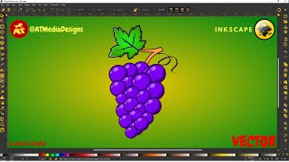 Vector Illustration in Inkscape vectorillustration vectorart inkscape ATMediaDesigns [upl. by Meggie]