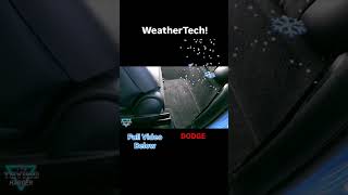 WeatherTech Dodge weathertech unboxing dodge challenger floormats carparts sportscar [upl. by Fabiola]