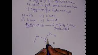 Reaction of Diborane B2H6  Main group chemistry  Boron chemistry CSIR NET GATE CHEMISTRY [upl. by Sarine]