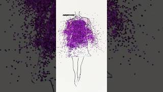 Dress design with glitter art drawing viralvideo [upl. by Rufford]