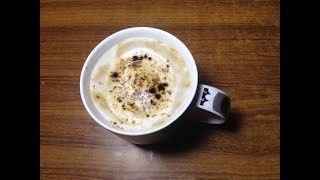 Easy Making Frothy Coffee at home How to make cappuccinoHot Coffe in Urdu [upl. by Romano]