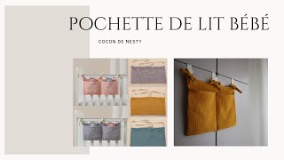 pochette de lit bébé Comment coudre pochette de lit bébé diy baby bed pouch tuto baby bed pouch [upl. by Concepcion]