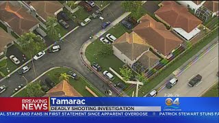 BSO Investigating Deadly Shooting In Tamarac [upl. by Legge]