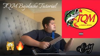 Tqm  fuerza regida bajoloche tutorial tabschordstonos easy beginner￼ [upl. by Osana]