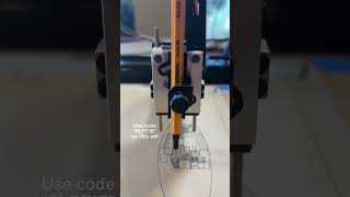 Pen plotter drawing in action satisfyingvideo penplottermachine asmrsounds [upl. by Audre]