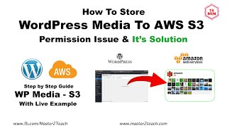 How to store WordPress media files to Amazon S3 bucket [upl. by Grassi]