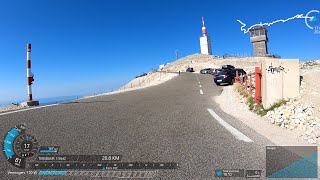 Climbing the Mont Ventoux From Malaucene 2018 [upl. by Netfa]