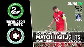 Match Highlights  Newington Vs Dundela  4th September 2024 [upl. by Kandace]