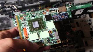 hp 8570w MXM Graphics card reassembly 8570w MXM upgrade part 10 [upl. by Thorman]