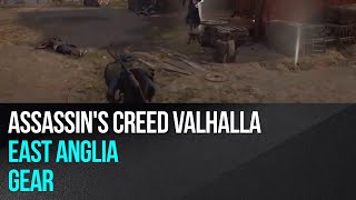 Assassins Creed Valhalla  East Anglia  Gear [upl. by Cyrillus]