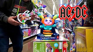 ACDC on a Toy Guitar at Walmart [upl. by Eniala211]