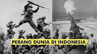 PERANG DUNIA DI INDONESIA  Kedatangan Jepang di Indonesia [upl. by Brunell]