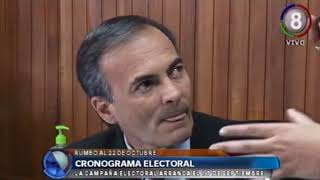 Cronograma electoral [upl. by Aniretac614]