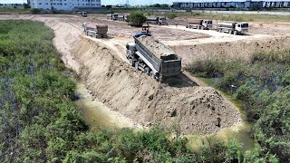 Top Project Manager Reveals Best Project Starting Techniques Bulldozer KOMATSU Building Road [upl. by Eanram]