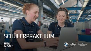 Schülerpraktikum bei der BMW Group I BMW Group Careers [upl. by Naellij]