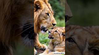 Heartwarming Reunion Lion Cubs Meet Their Majestic Father for the First Time [upl. by Nostaw]