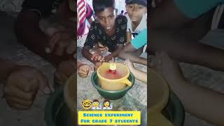 A science experiment conducted for class 7 students at our IMS Academy trending youtube science [upl. by Ellekim]