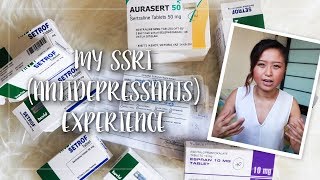 MY SSRI ANTIDEPRESSANTS EXPERIENCE [upl. by Nicolais]