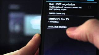 Amazon Fire TV Stick  How to Mirror Phone or Tablet [upl. by Aisilef]