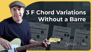 3 F Chord Variations You Need to Know [upl. by Komsa]