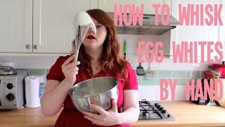 How to whisk egg whites by hand [upl. by Joye]