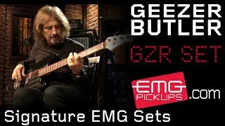 Geezer Butler of Black Sabbath Announces Signature EMG sets  EMGtv [upl. by Yraunaj442]