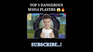 TOP 3 DANGEROUS M1014 PLAYERS IN FREEFIRE 😱🔥  FREEFIRE FACTS maheshff freefire totalgaming [upl. by Annasor504]