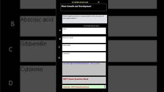 Mastering Plant Growth amp Development l NEET Prep  GCS Golden Dream Exam  shorts neet [upl. by Anotyal]