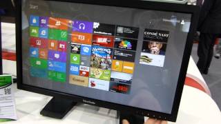 ViewSonic TD2220 Touch Display im Hands On DE [upl. by Clemmy]