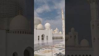 Abu Dhabi travel sheikhzayedmosque grandmosqueabudhabi burjkhalifa emirates abudhabi shorts [upl. by Adnik]