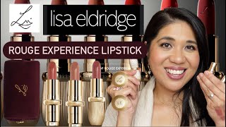 LISA ELDRIDGE ROUGE EXPERIENCE REFILLABLE LIPSTICK  ASHES OF ROSES SIMONE MEDICI  Her best yet [upl. by Airretnahs859]