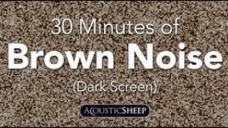 Brown Noise for Reducing Work Stress [upl. by Uda]