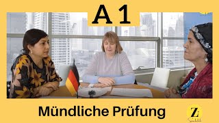 German Speaking Test Level A1 Mündliche Prüfung telc A1 2022 [upl. by Smitty]