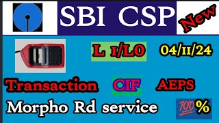 Sbi kiosk L1L0 Installation SBI CSP CIF Transation AEPS Transaction not work problem solved [upl. by Mercedes]